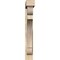 Ekena Millwork Olympic Block Rough Sawn Bracket w/ Offset Brace, Douglas Fir, 6"W x 32"D x 44"H BKT0604X32X44OLY05RDF - alternate 3